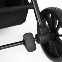 Коляска 3 в 1 BabyGo Harmony Gray, рама Black foto