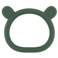 Inel gingival din silicon Petite&Mars Teddy Misty Green foto