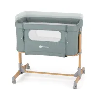 Кроватка-co-sleeper 2 в 1 Petite&Mars Grace Foggy Green