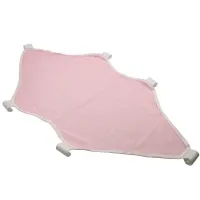 BABYJEM Suport textil pentru baie Roz 38x70 cm