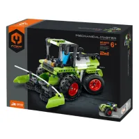 Set de construcție 2 în 1 iM Master Mechanical Master - „Mașină de recoltat - Tractor”, 335 piese