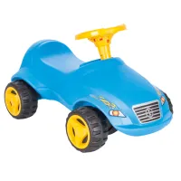 Машинка без педалей Fast Car, синяя/красная