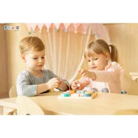 Puzzle-sorter din lemn “Animale sălbatice”