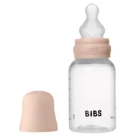 Biberon din plastic anticolici BIBS Blush cu tetina din silicon 0+ luni, 150 ml foto