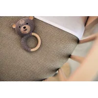 Paturica Jollein Basic Knit Olive Green, 100x150 cm