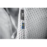 Анатомический рюкзак-кенгуру BabyBjorn One Air Silver, 3D Mesh foto