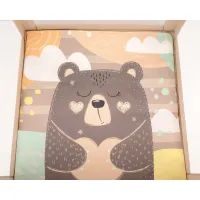 Манеж для детей KikkaBoo Enjoy Beige Bear