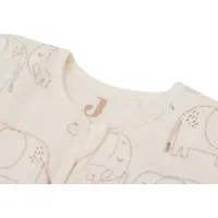 Sac de dormit cu maneci detasabile Jollein Elephant Tales, 70 cm