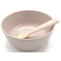 BABYJEM Lingurita din silicon Latte