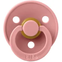 Suzeta rotunda din latex BIBS Dusty Pink (6-18 luni) foto