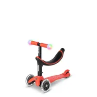 Самокат Micro Mini2Grow Deluxe Magic LED Red foto