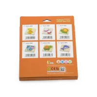 Mini puzzle cu diferite forme "Melc"