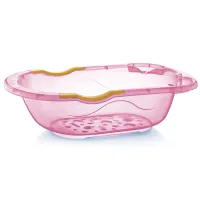Ванночка детская со сливом BabyJem Pink