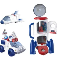 Set de joc „Explorarea spațiului” 3 în 1 (lumină/sunet)