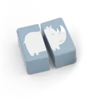 Puzzle-sorter din lemn “Animale sălbatice”
