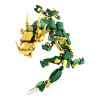 Set de construcție 2 în 1 iM Master Mechanical Master „Cei Cinci Generali Tigri: Guan Yu”, 373 piese