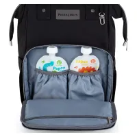 Rucsac pentru mame Petite&Mars Jack Just Black foto