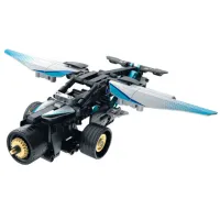 Set de construcție 2 în 1, iM Master Mechanical Master „Mașină sportivă - avion”, cu inerție, 226 piese