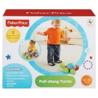 Fisher-Price Каталка на веревке "Ученая черепашка"