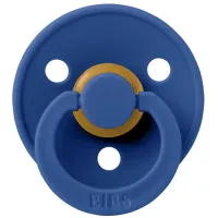 Пустышка круглая латексная BIBS Cornflower (6-18 мес.) foto