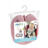 Подушка для поддержки шеи BabyJem Розовая