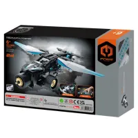 Set de construcție 2 în 1, iM Master Mechanical Master „Mașină sportivă - avion”, cu inerție, 226 piese