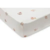 Простыня на резинке Jollein Jersey Animal Friends, 40/50x80/90 см