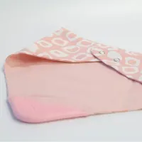 Нагрудник-бандана с игрушкой для прорезывания зубов BabyJem Розовый foto