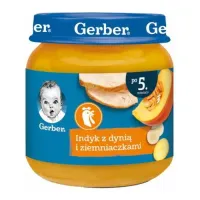 gerber Овощное пюре с индейкой (5 м+)125 гр.