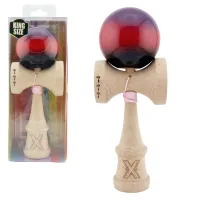 "Kendama Flippy X Original",profesională, 7 х 6 х 18 cm, ața 55 cm,cupe mari, 3-coloră
