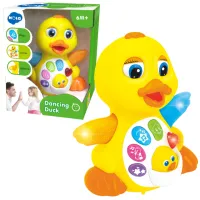 Интерактивная игрушка "Танцующая утка" с музыкой и светом