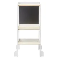Образовательная башня 2 в 1 с доской Premaman Premissori Learning Tower Белая