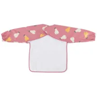 Baveta impermeabila cu maneci Petite&Mars Ben Pink Pears foto