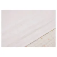 Cearsaf pentru patut Jollein Slub Ivory, 120x150 cm foto