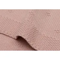 Плед Jollein Cosy Knit Wild Rose, 100x150 см