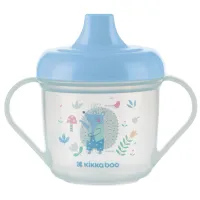 Canuta cu nasuc tare KikkaBoo Forest Party Blue, 150 ml