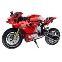 Set de construcție iM Master Mechanical Master „Motocicletă”, 557 piese