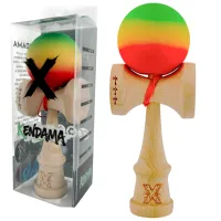 "Kendama Flippy X Original: Светофор", профессиональная, 7 х 6 х 18 см, веревка 55 см, большие чаши