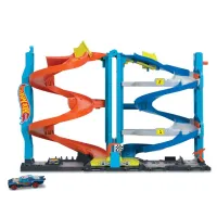 Hot Wheels Set de joc "Turn-transformer de curse urbane"