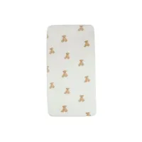 Простыня на резинке Jollein Jersey Teddy Bear, 40/50x80/90 см
