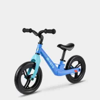 Bicicleta fara pedale Micro Balance Bike Lite Chameleon Blue foto