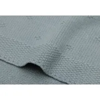Paturica Jollein Cosy Knit Sea Green, 75x100 cm