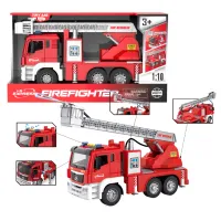 1:10 Camion de pompieri cu inerție (lumină / sunet)