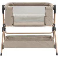 Patut si scaun de masa 2 in 1 KikkaBoo Sleat Me Beige