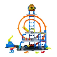 Игровой набор Hot Wheels "Гараж с мега-петлёй"