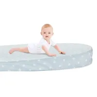 BABYJEM Saltea reductor 5 in 1 BabyNest Cushion Albastra