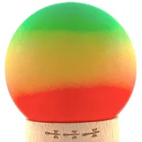 "Kendama Flippy X Original: Светофор", профессиональная, 7 х 6 х 18 см, веревка 55 см, большие чаши