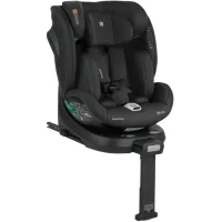 Вращающееся автокресло с изофиксом KikkaBoo i-Twist Black, 40-150 см foto