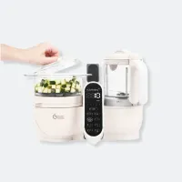 Robot multifunctional 5 in 1 Babymoov Nutribaby+ Mineral Beige foto