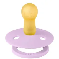 Suzeta rotunda din latex BIBS Violet Sky (0-6 luni) foto